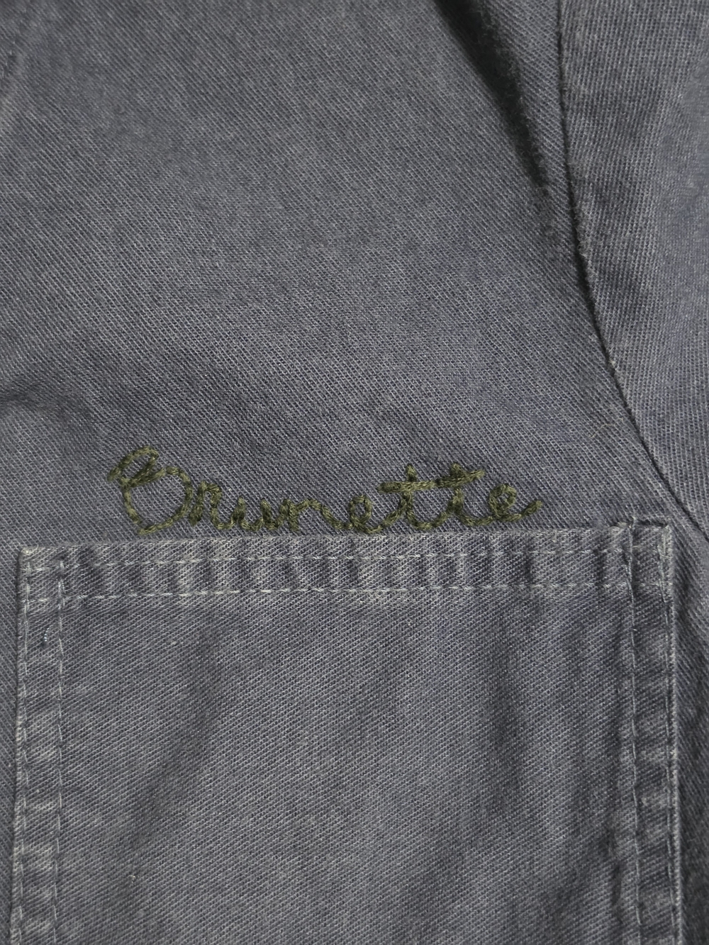Women's Wolf Ware Lightweight Cotton Twill Chore Jacket - Picture 4 of 4
